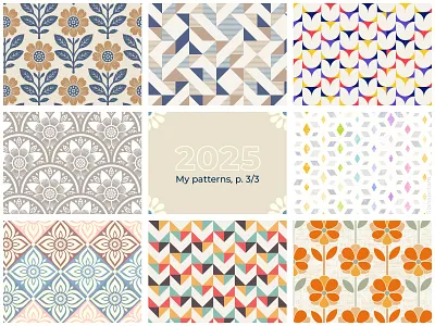 2025 Patterns, part 3/3 2025 adobe illustrator beige design fabric golden graphic design illustration neutral package packaging pattern seamless slanapotam surface vector wallpapers
