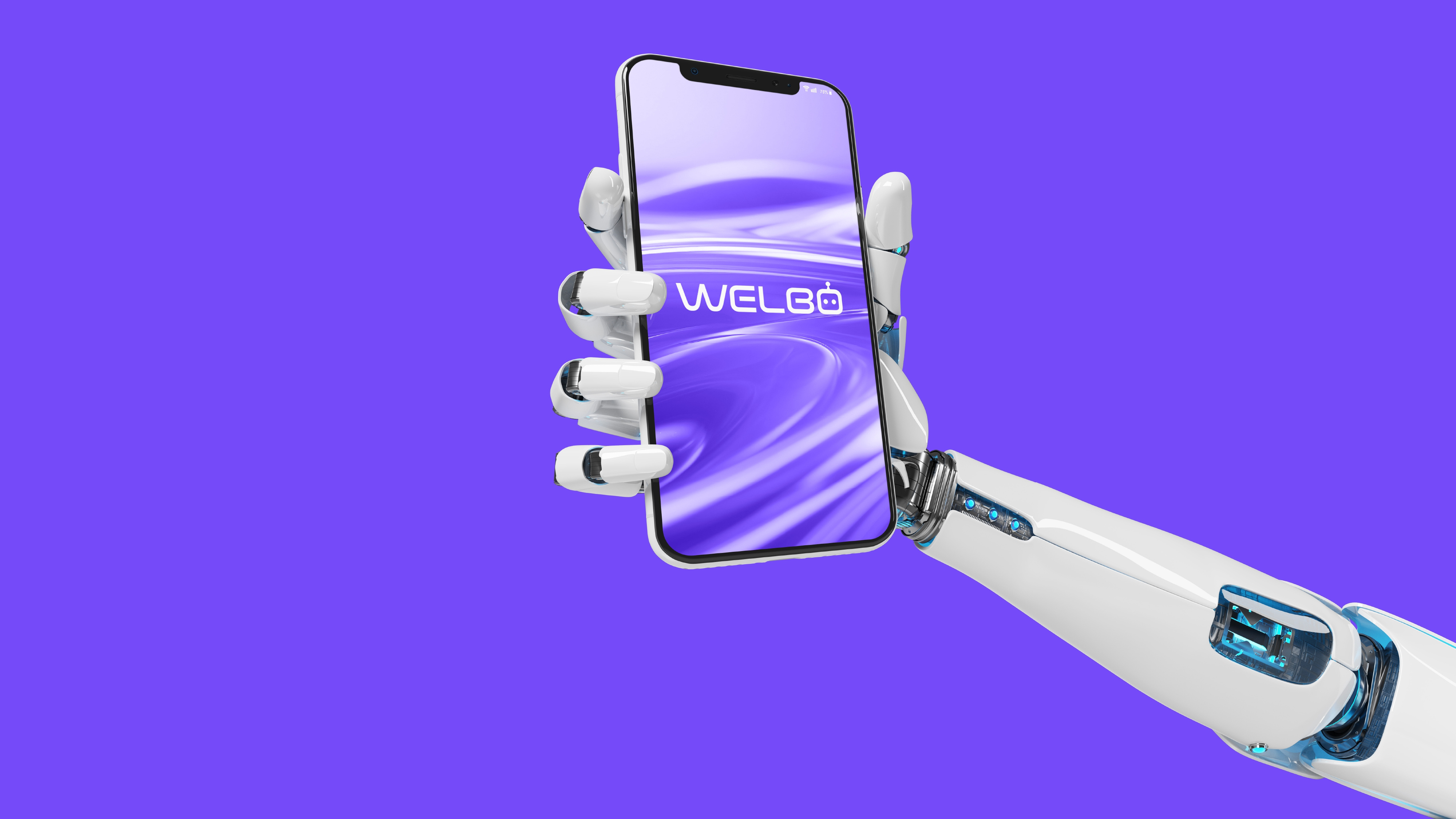 Welbo - Visual Identity brand identity branding design graphic design icon illustrator logo logo design logomark monogram robot timeless timeless logo vector visual identity