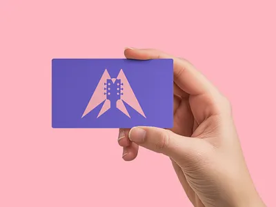 Letter M with rock guitar that represent a rockstar brand. abstract logo design brand design brand designer brand identity design brand identity pack branding business logo design clean logo design company logo design creative logo design creative nadim graphic design letter m logo logo design logo designer minimal logo design modern logo design musical brand logo rockstar rockstar brand logo