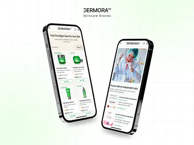 Skincare Product List & Lab Trust UI CRO | Crafted by Designkast appdesign appui conversiondesign conversionrateoptimization cro designinspiration digitaldesign ecommercedesign ecommerceui interfacedesign mobileappdesign mobiledesign mobileui productdesign uidesign uiuxdesign userexperience userinterface uxdesign webdesign