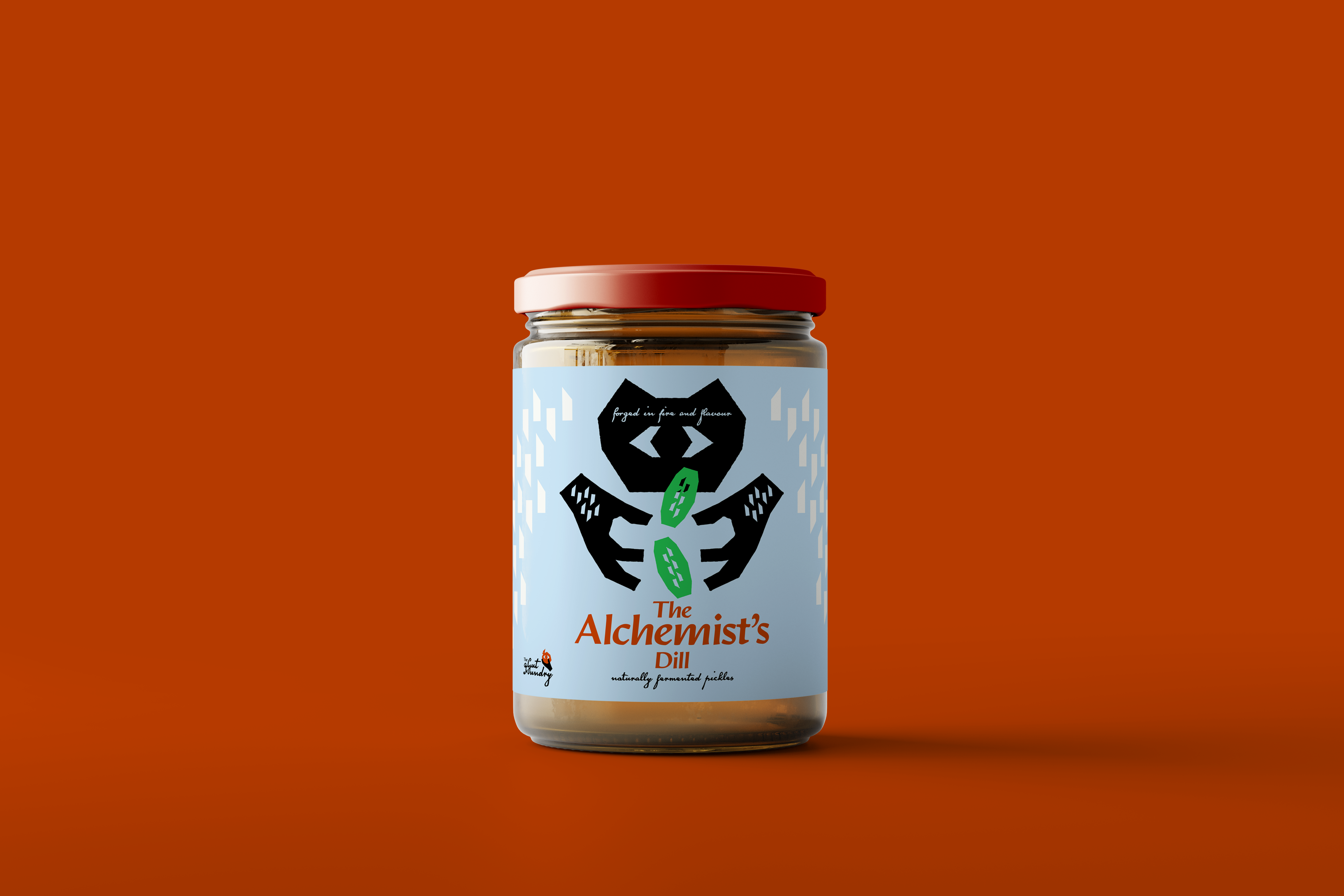 THE ALCHEMIST'S DILL BRAND IDENTITY & LABEL DESIGN brand identity brand identity design branding food healthy illustration label label design logo logo design modern packaging packaging design pickles print design
