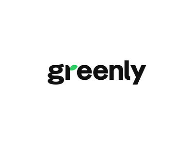 Greenly logo animation brand branding brandmark design graphic design green homepage icon identity illustrator landing logo logo design logotype motion graphics ui ux vector webdesign