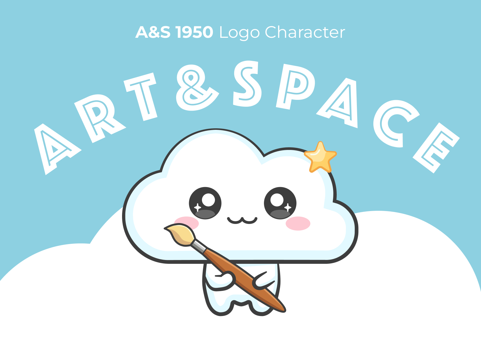 Art&Space Logo branding graphic design logo ui