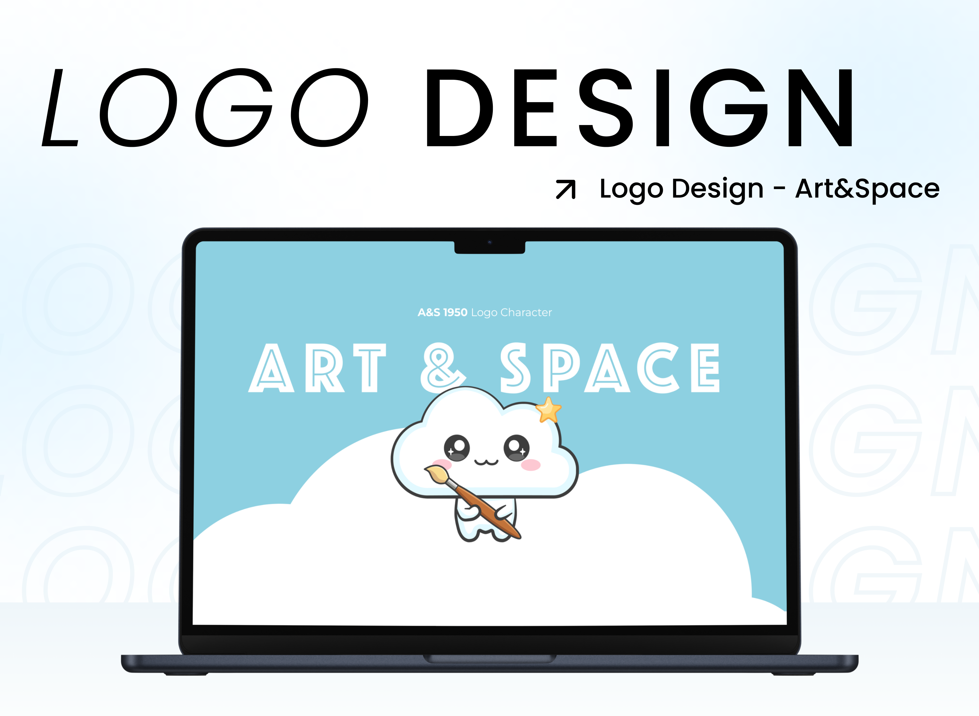 Art&Space Logo branding graphic design logo ui