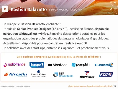 Portfolio_BastienBalarotto_2025 graphic design ui