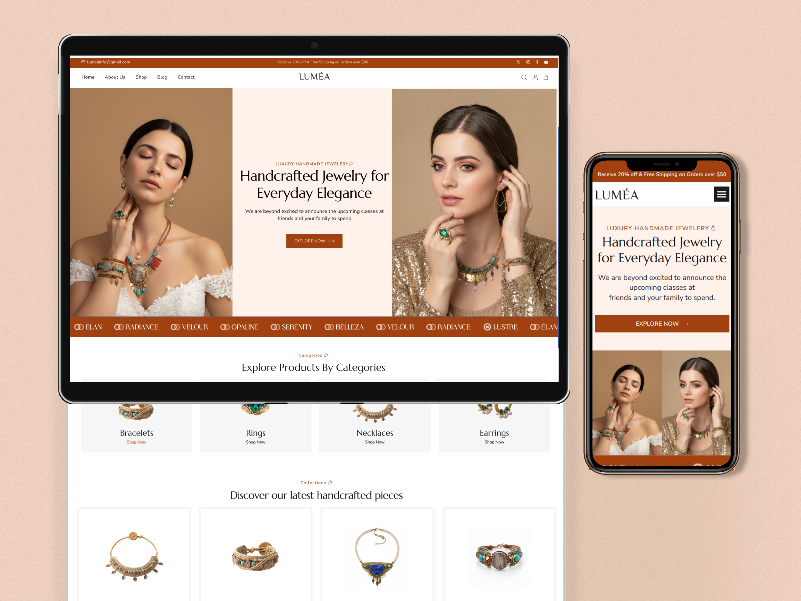 Example of Landing Page Design   UX/UI