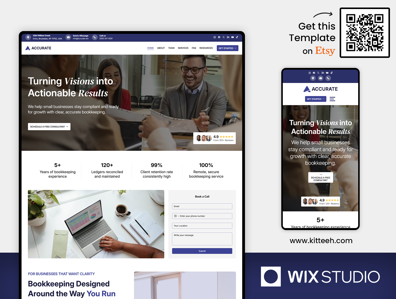 Bookkeeper - Wix Studio Website Template accounting services site bookkeeper accountant template bookkeeping website design business admin support consultation booking form faq resources wix finance wix studio financial consultant template freelance accountant site newsletter signup site no code finance template professional bookkeeper design responsive accounting website service details layout small business finance sole trader finance design tax preparation layout team profiles page trust building accountant virtual bookkeeper wix