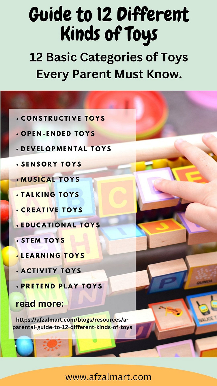 Guide to 12 Different Kinds of Toys by ikram on Dribbble