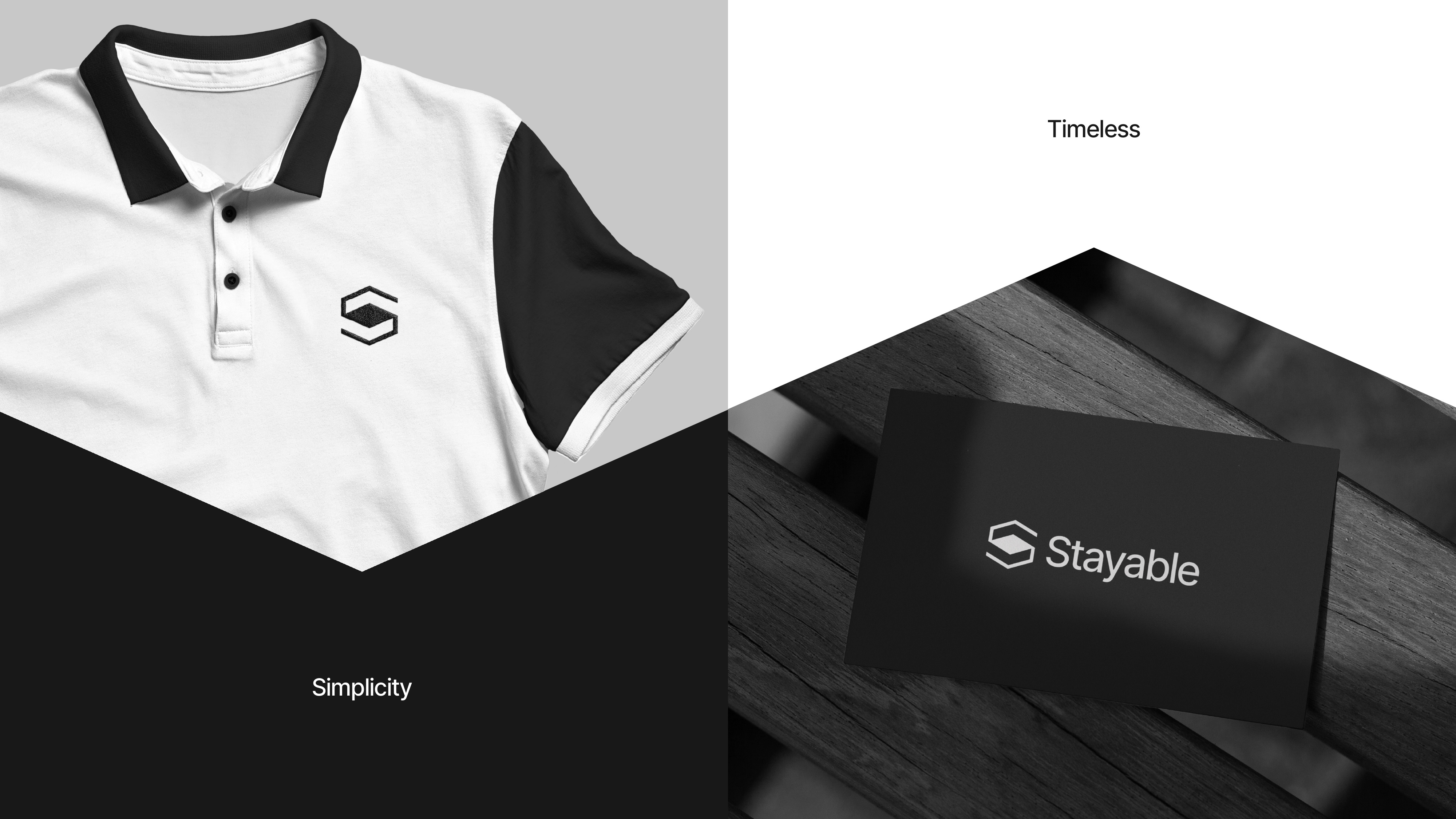 Stayable - Visual Identity brand identity branding chair cube design graphic design house icon illustrator logo logo design logomark minimalist minimalist logo modern monogram timeless timeless logo vector visual identity