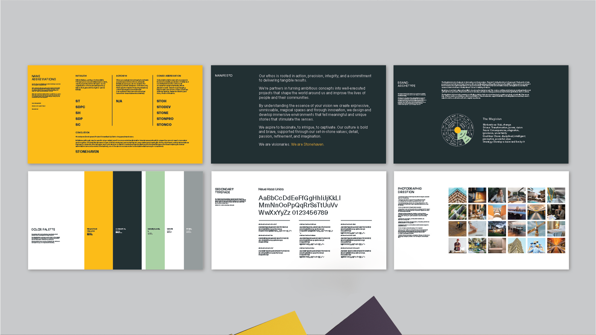 Example of President | Comprehensive Brand Identity