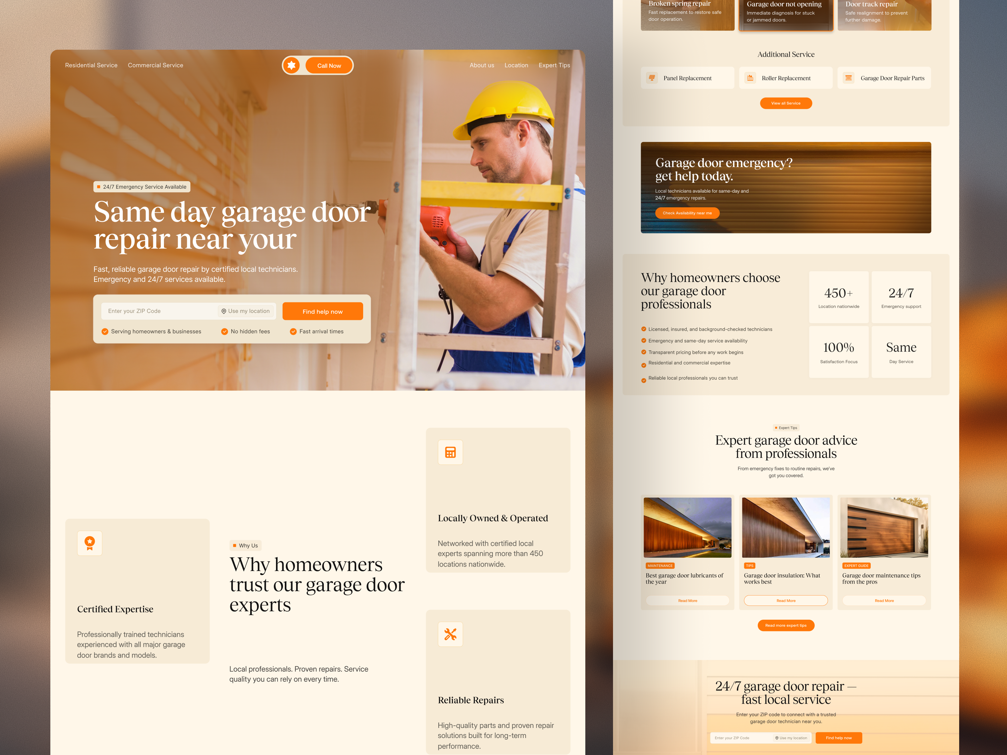 Example of Responsive Website Design (3–7 Pages)