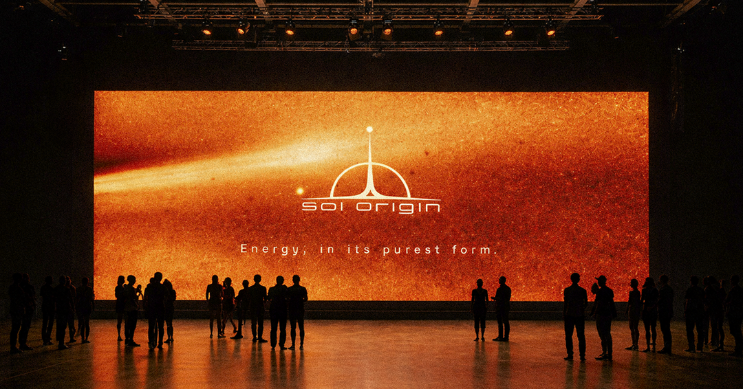 SOL ORIGIN branding concept art futuristic graphic design logo design sci fi solar system space visual identity