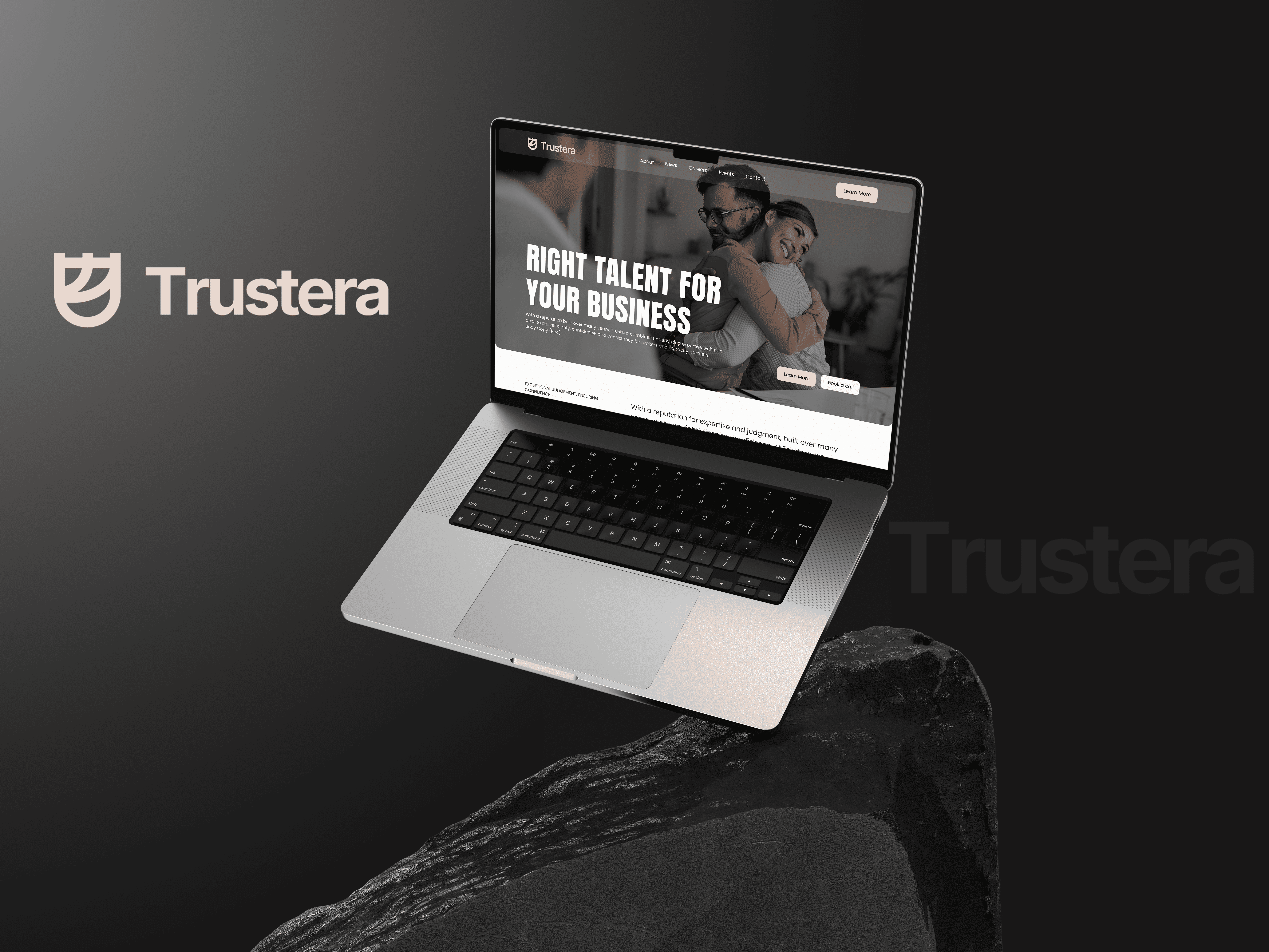 Trustera — Insurance Website branding clean ui design figma financial services fintech graphic design illustration insurance insurtech landing page logo modern design saas ui uiux ux vector web design website design