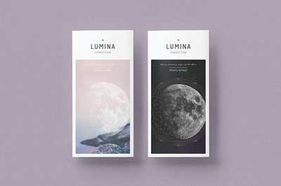 LUMINA Trifold Brochure #1 app branding design graphic design illustration logo typography ui ux vector