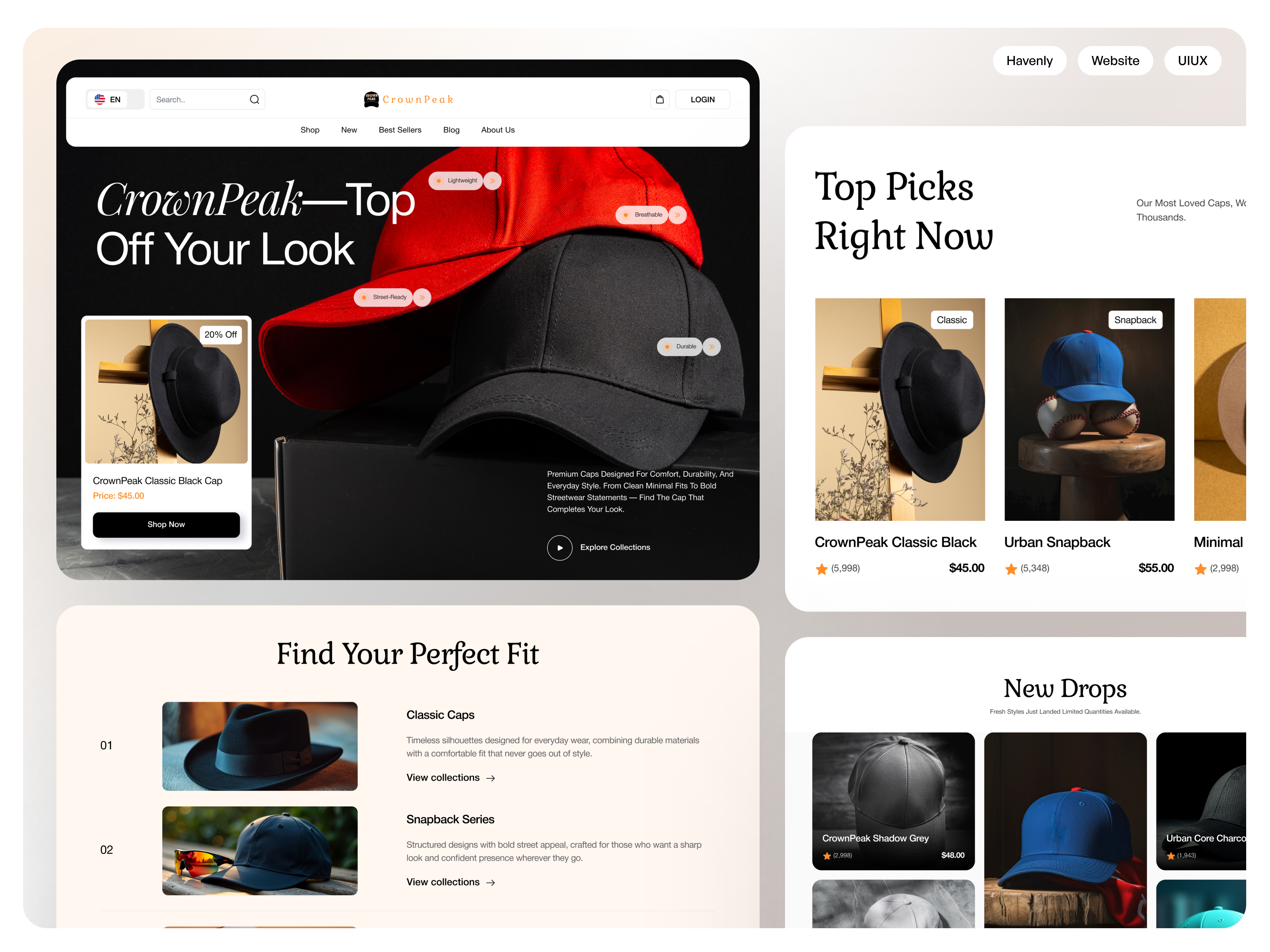 Example of Landing Page Design + Development