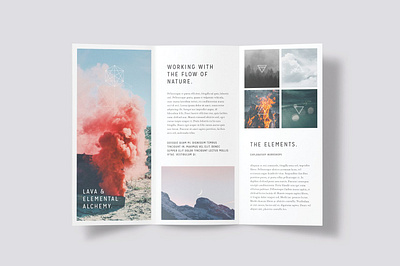 LUMINA Trifold Brochure #8 app branding design graphic design illustration logo typography ui ux vector