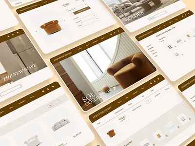 Dimanche Studio - Stylish home furniture & interior decoration agency animation architecture art concept creative design designer dribbble ecommerce fashion graphic graphic design home homepage house interface ui ux web website