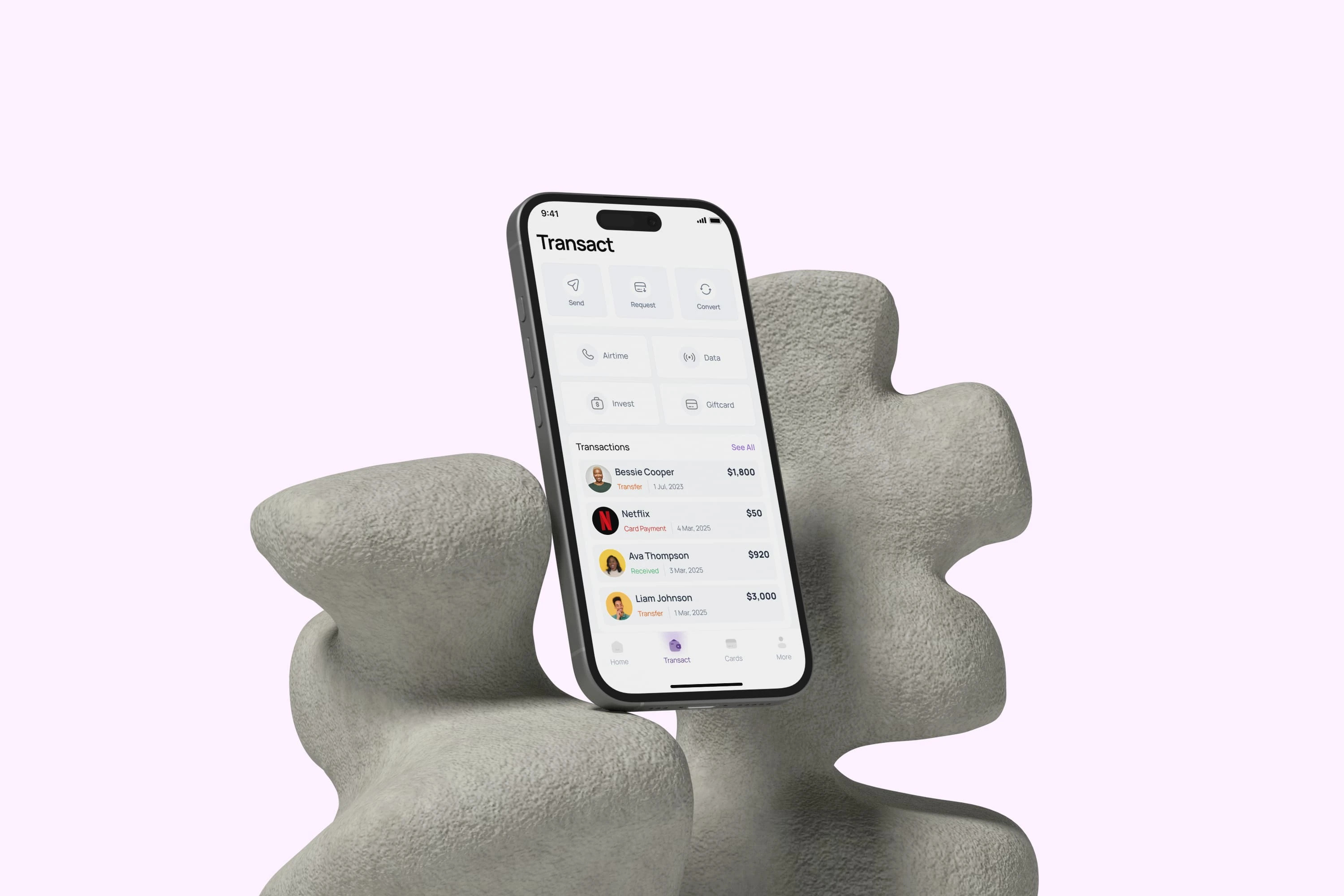 Example of Sugarbox - Transaction Hub,  Quick Actions