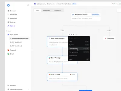 Workflow composition - 1/4 design product design ui ui design