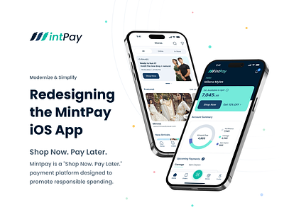 MintPay iOS App Redesign - Payment App appcencept concept ecommerce ios mintpay mobile app online shopping payment app product design shopping app ui ui design uiinspiration user experience user interface ux ux design