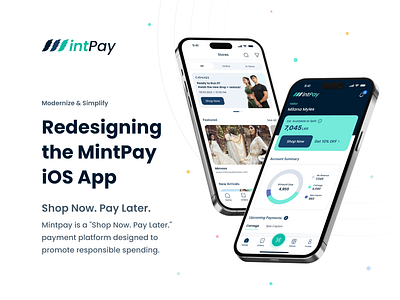 MintPay iOS App Redesign - Payment App appcencept concept ecommerce ios mintpay mobile app online shopping payment app product design shopping app ui ui design uiinspiration user experience user interface ux ux design