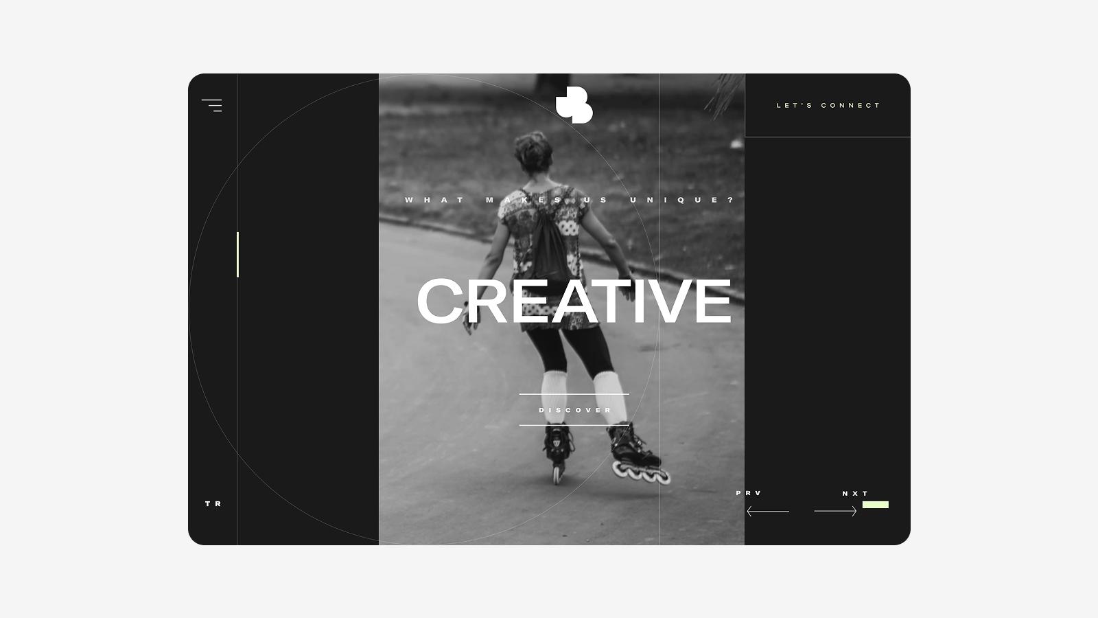 UniqueBrands branding clean concept creative design illustration layout typography ui ux