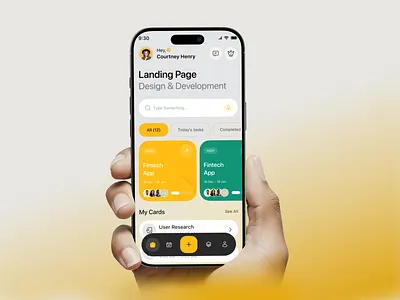 Task Management App android app design app design app interface application design ios design management mobile mobile app mobile app design product design productivity app task list task management app taskmanagement ui design user research ux design whitespace