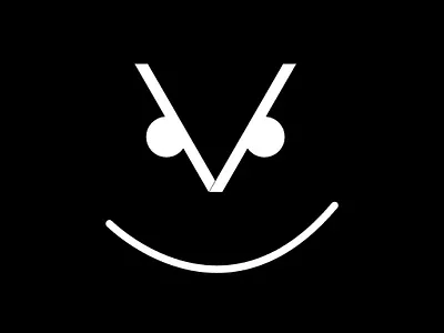 V logo