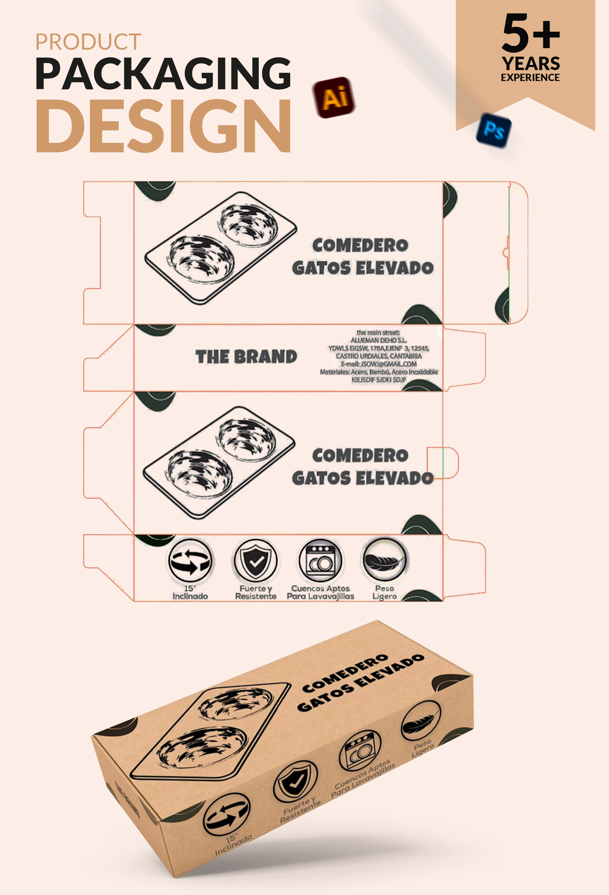 Premium Packaging Design box packaging dieline graphic design mockups packaging packaging design
