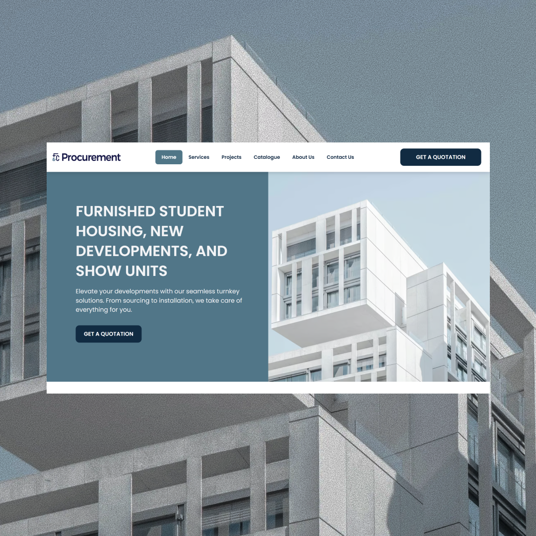 Example of Premium Web Design & React Development