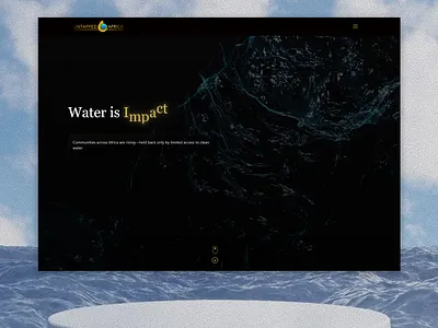 Social Impact Website ui web design web dev
