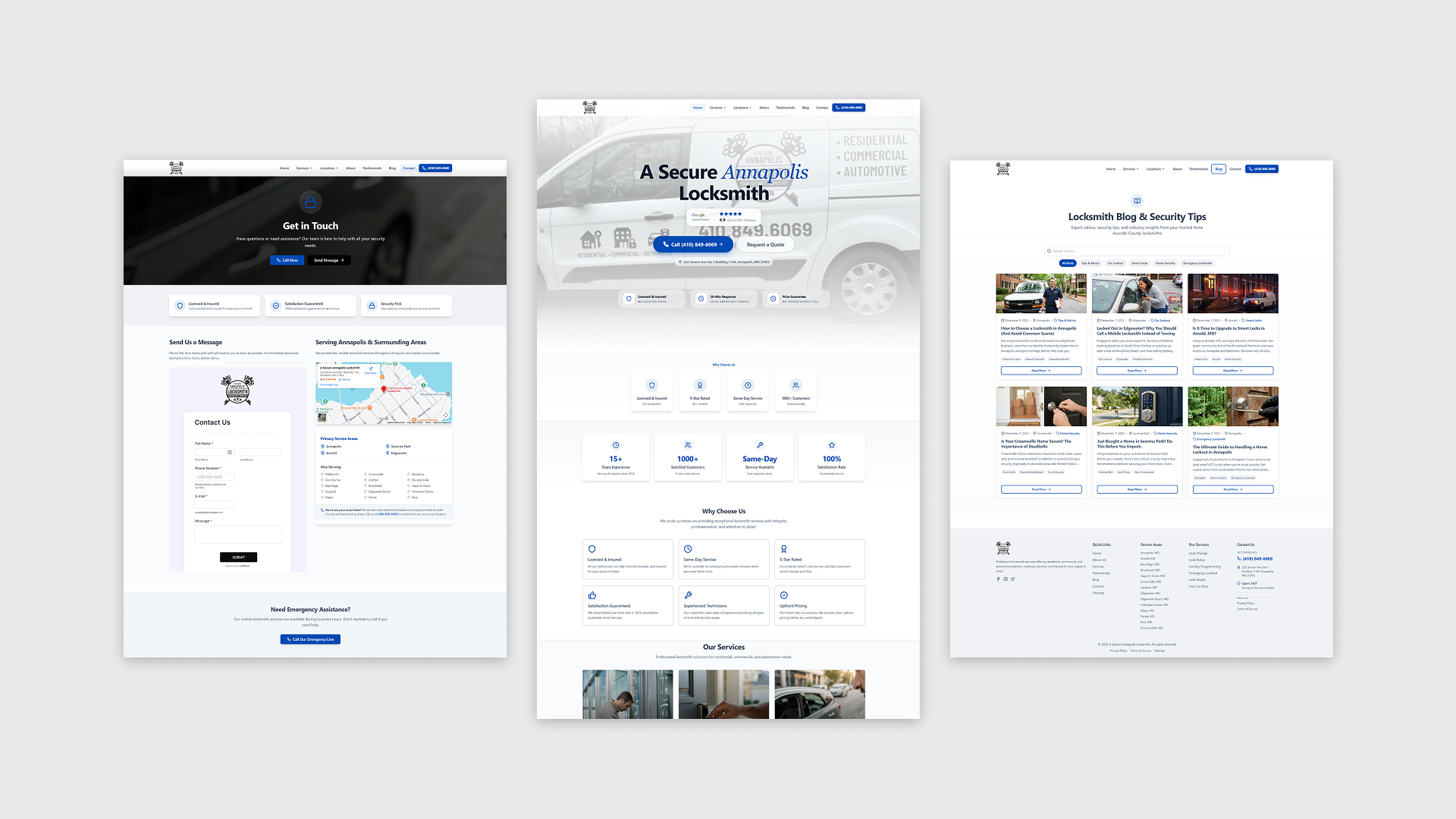 Example of Premium Web Design & React Development