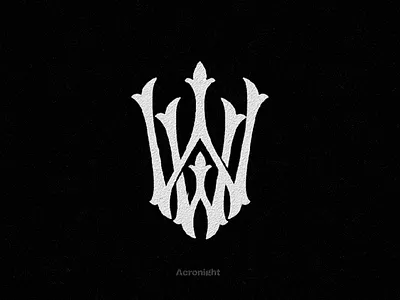 WW Logo Custom Monogram For Clothing Brand branding graphic design logo logo clothing logo inspiration logo monogram logo perfect logo sketch logo vintage logoww sketch