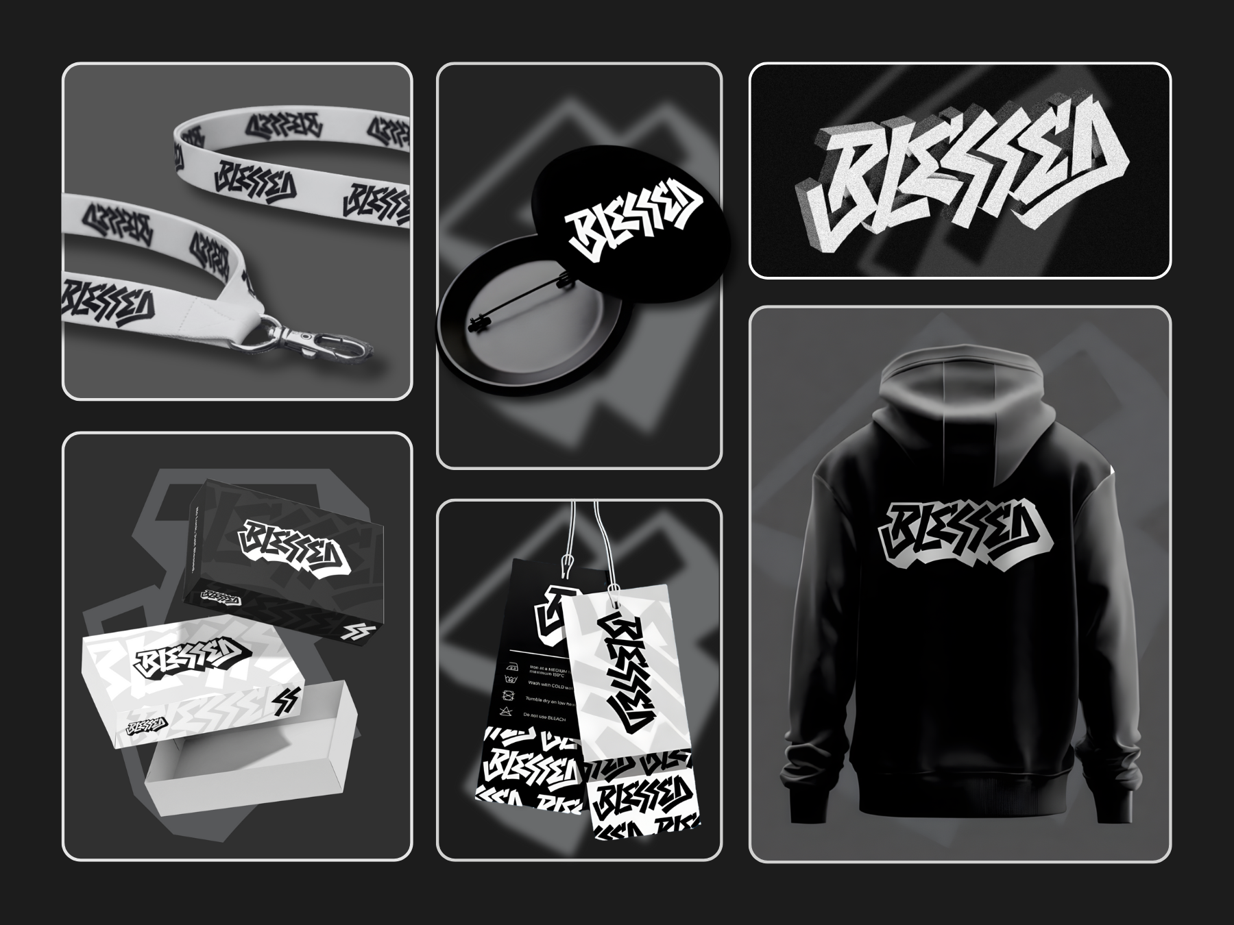 Example of Clean & Consistent Fashion Branding