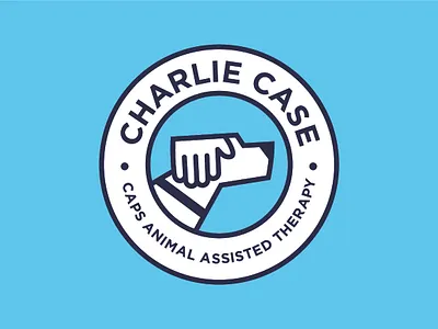 CHARLIE CASE ANIMAL ASSISTED THERAPY LOGO DESIGN branding graphic design logo minimalist design modern logo small business