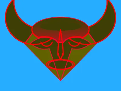 rando # 1.4 doodle illustration mirror random shunte88 vector