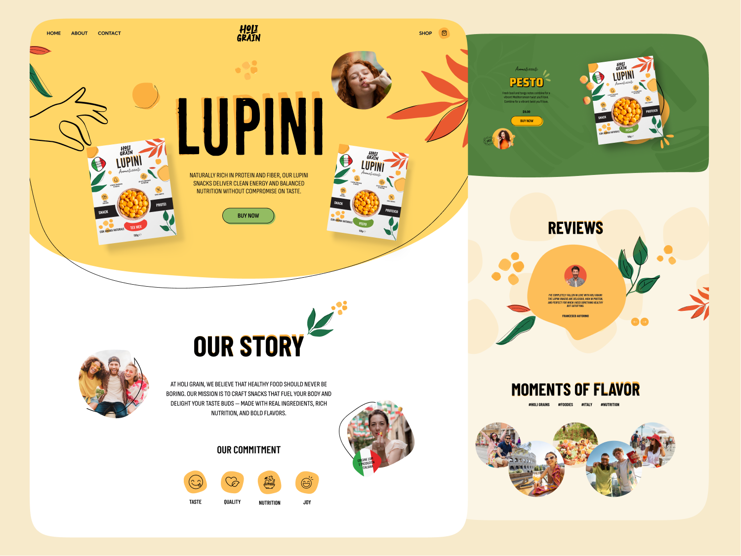 Example of Ecommerce Website Design