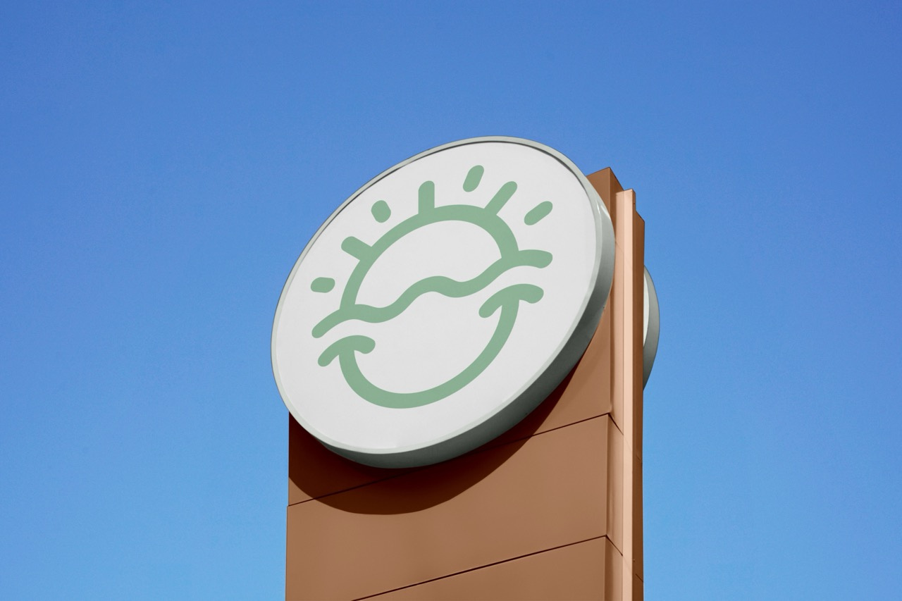 Smiles on the Bay Logo beach branding coastal dental office dentist graphic design healthcare icon logo family medical mint round sign signage smile sun surf toothbrush toothpaste waves