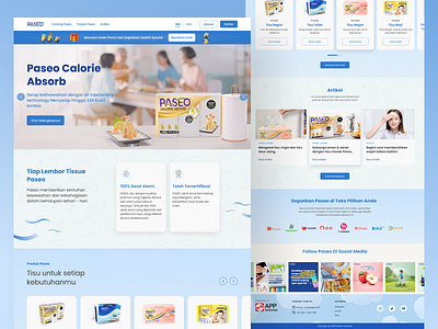 Paseo Website Redesign homepage interface product ux design web webdesign website