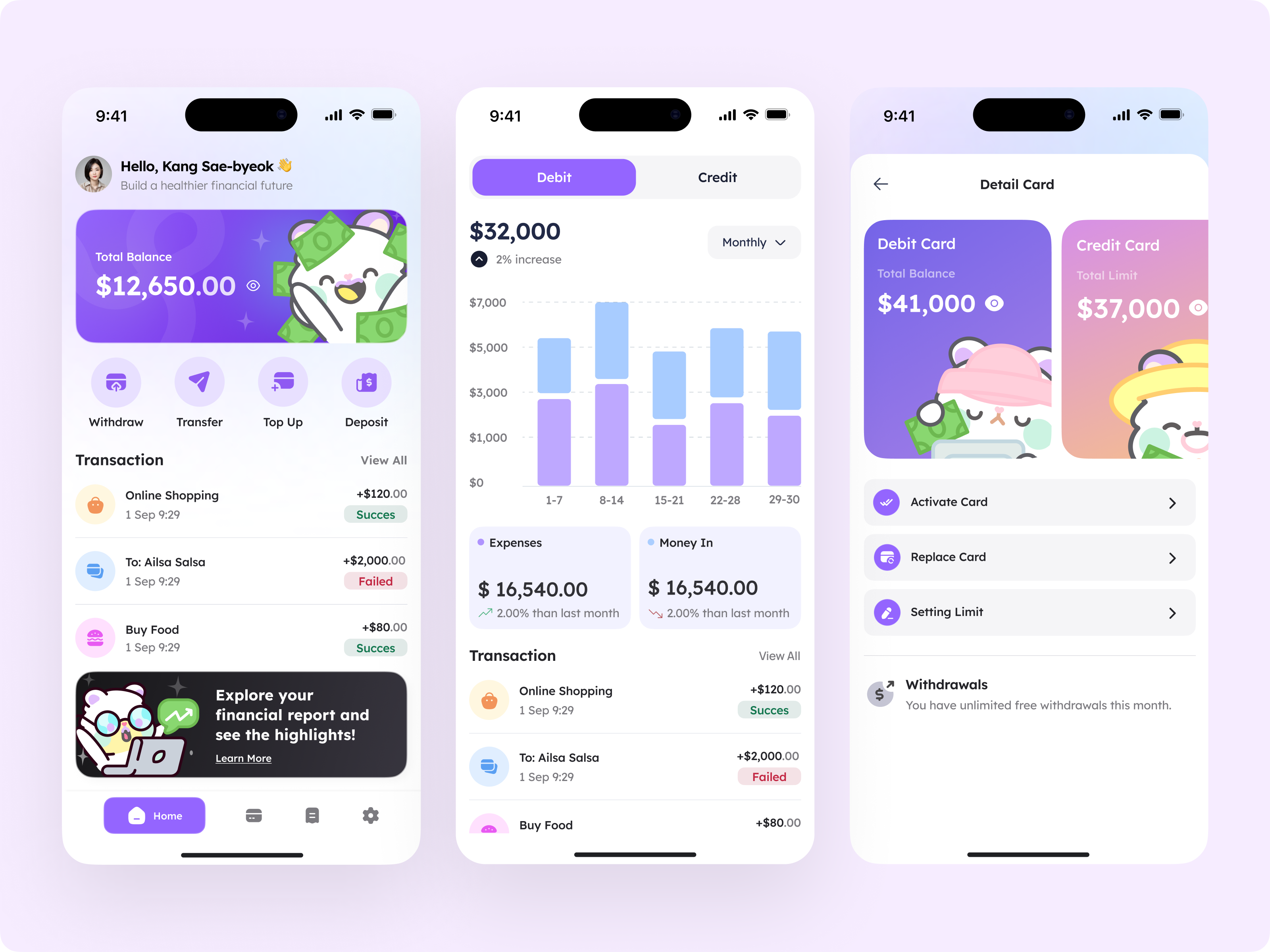 Banking Mobile App UI/UX Design app app design bank banking banking appp banking card card clean finance app fintech illustration ios mobile money payment product design transaction transfer ui ux
