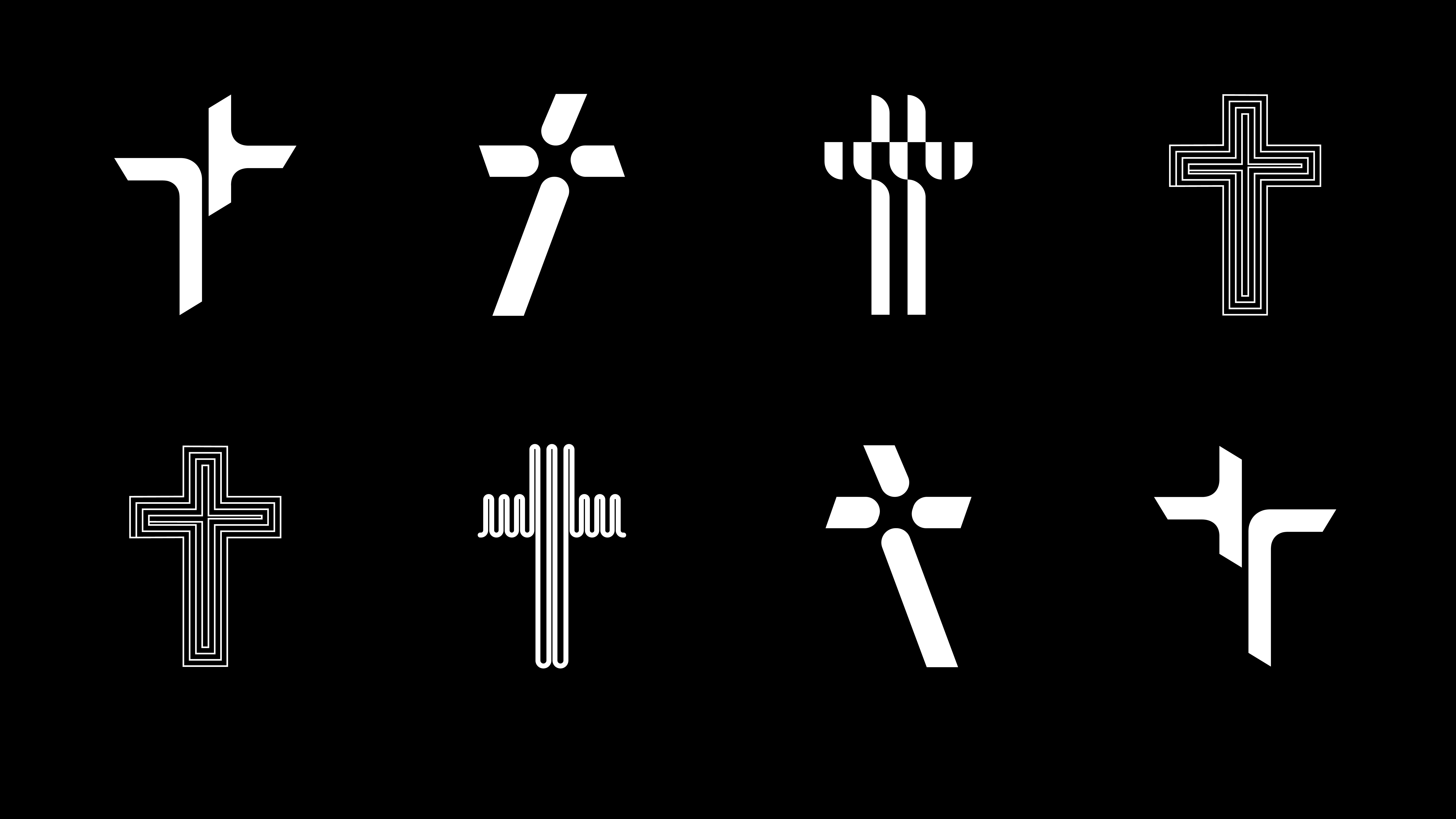 The Cross illustration logodesign