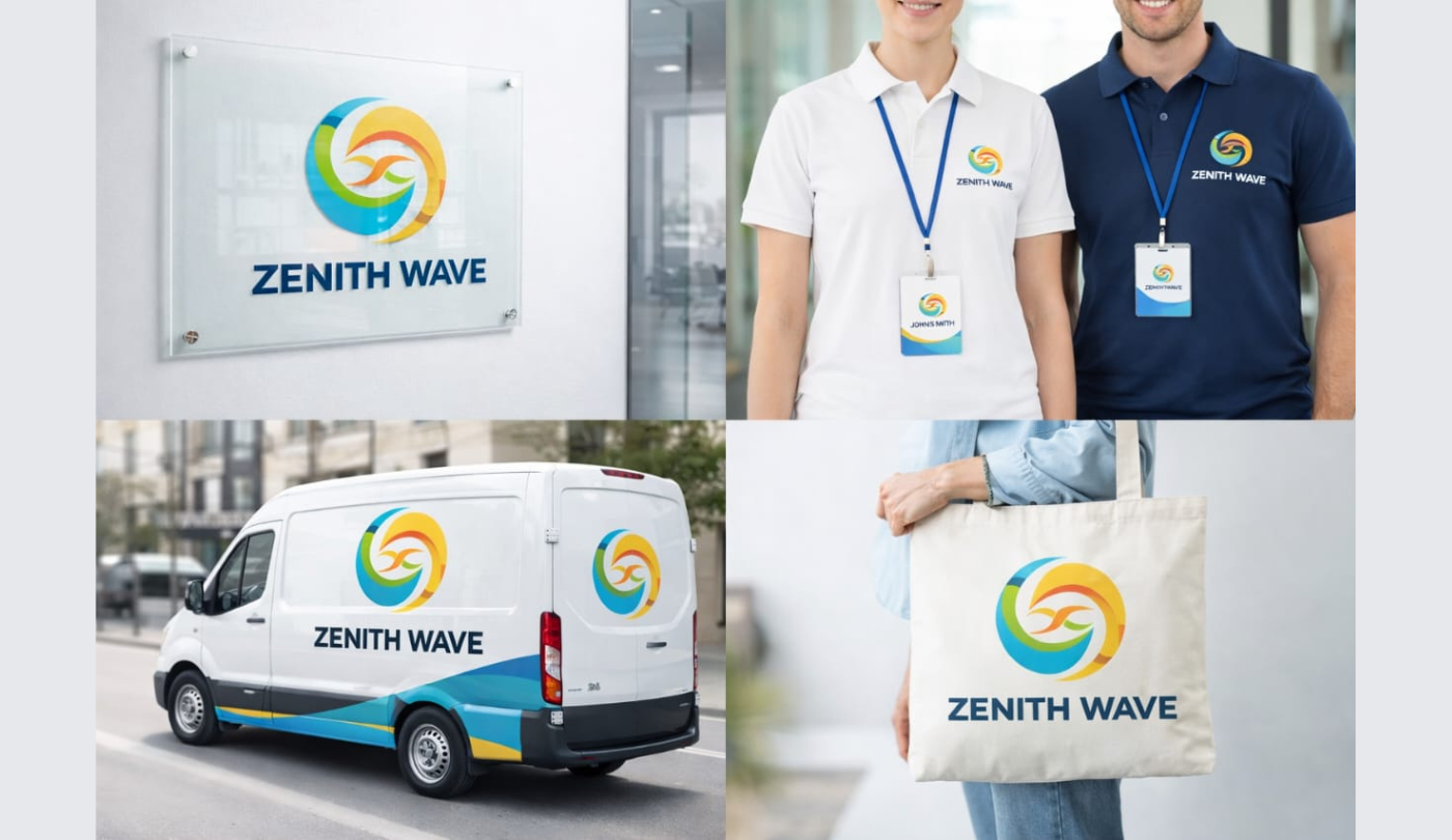 Zenith Wave Logo Design abstract wave logo brand identity design branding logo business logo clean logo colorful logo design corporate logo creative logo design digital agency logo logo inspiration logo mark minimal logo modern branding modern logo professional logo startup branding unique logo wave logo design zenith wave logo