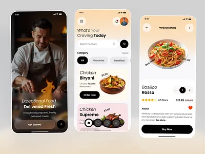 Delicious Food App app delicious food delicious food app ecommerce ecommerce app ecommerce store ecommerce ui food app food delivery food delivery app food delivery app ui mobile app ui mobileapp ui