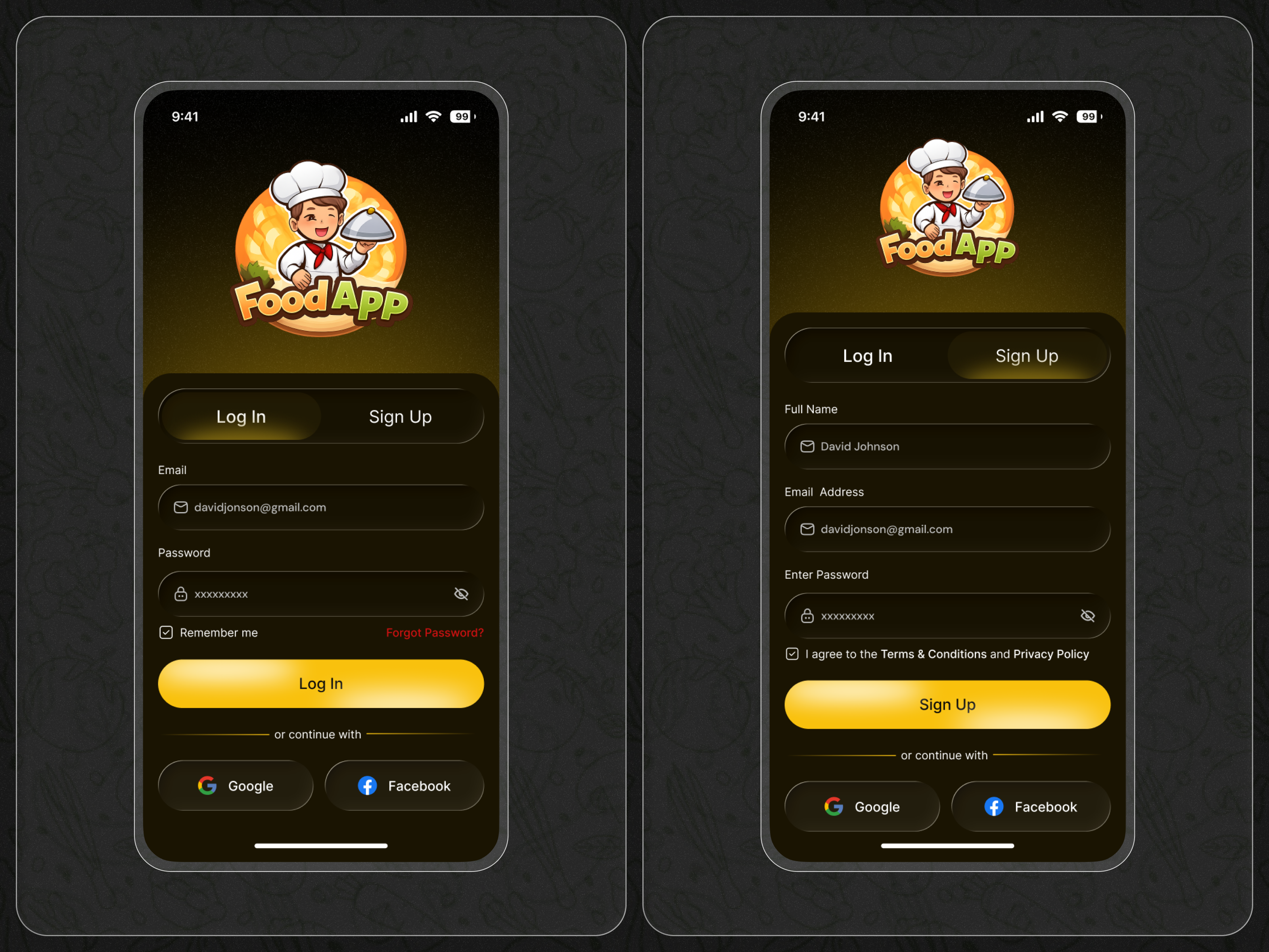 Example of Mobile App Design & Development Service