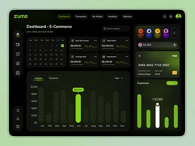 Sales Analytics Dashboard Design admin admin panel analytics b2b saas dashboard dashboard design dashboard ui e commerce dashboard interface landing page product design saas dashboard saas product sales analytics sales dashboard sidebar user dashboard ux design web design web ui