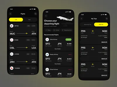 Nubair — Flight Booking Exploration Mobile App 3d app booking class dashbord delta airlines exploration flight flight tickets ios app mobile mobile app plane travel app travel ui traveling ui trip uiux ux