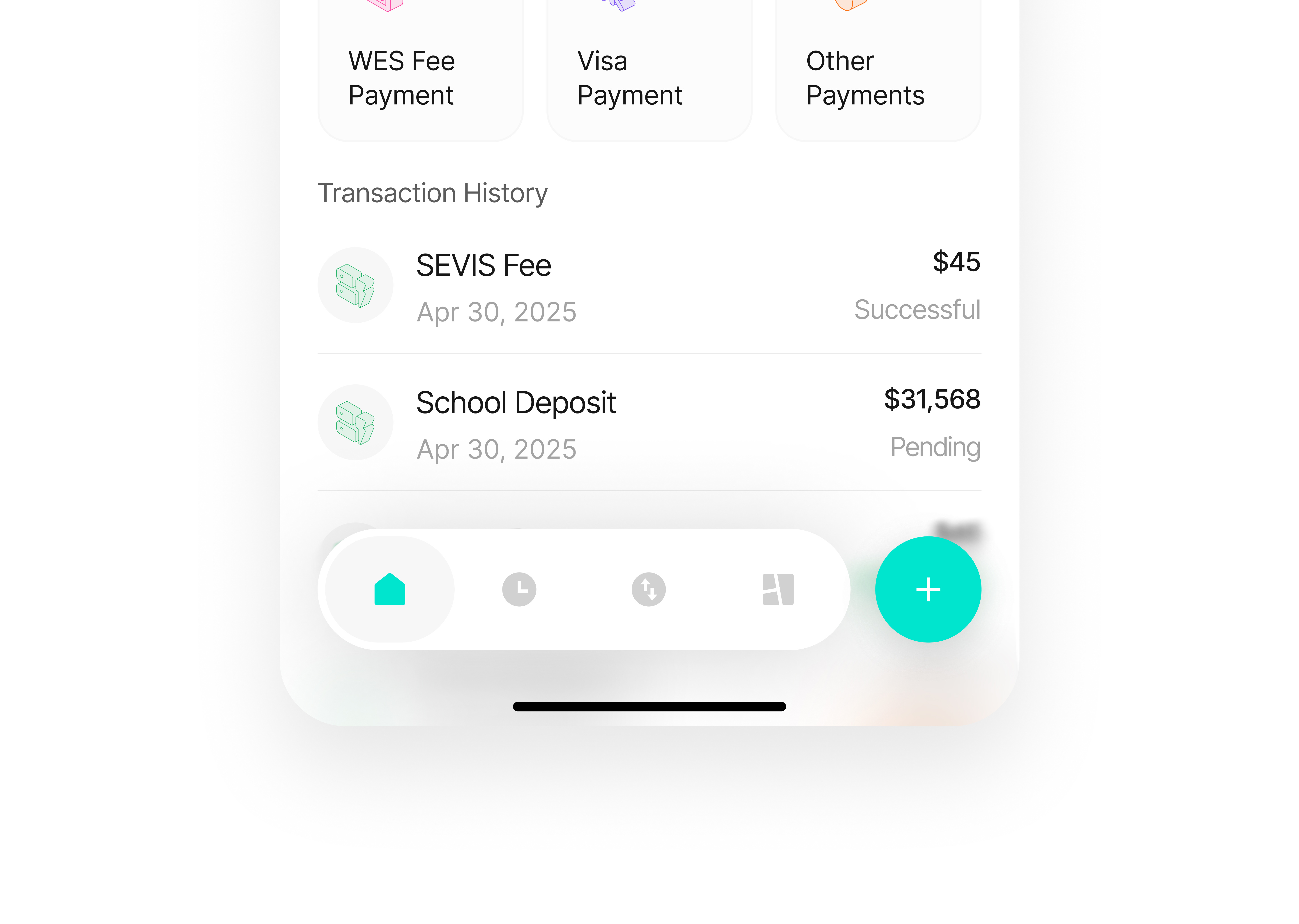 Mobile Navigation design fintech ui ui design ux ux design