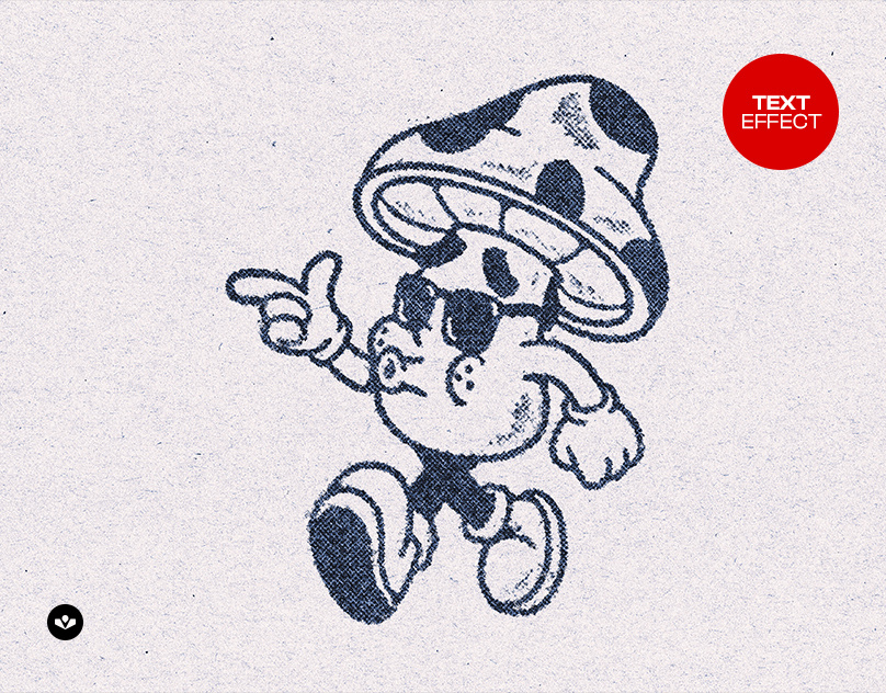 Grunge Stamp Text Effect design grunge halftone illustration photoshop print solasome stamp text effect