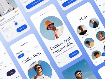 Fashion E-Commerce Mobile App app design app ui clothing app ecommerce app fashion app mobile online shop product design ui design