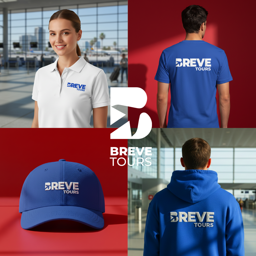 Breve Tours Branding brand branding graphic design illustrator logo photoshop typography visual identity